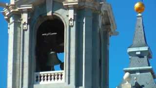 Almudena Cathedral Bells Ringing  Madrid Spain [upl. by Daffie900]