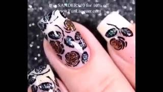 Uñas Decoradas  Diseños de Uñas la Ultima Tendencia de Moda [upl. by Brnaby]