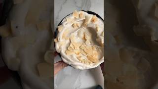 Vegan Vanilla Soft Serve  Pregnancy Smoothies Coconut 🥥 shorts [upl. by Alyhc]