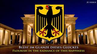 National Anthem of Germany DEEN lyrics  Deutsche Nationalhymne [upl. by Sterrett]