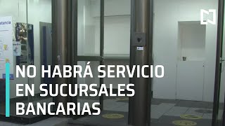 Lunes 16 de noviembre no habrá servicio en bancos  Expreso de la Mañana [upl. by Tenrag615]