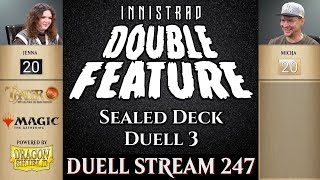 MTG Innistrad Double Feature Duell 3  Magic the Gathering deutsch  Trader  Sealed Deck Match [upl. by Henryson388]