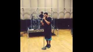 Drake singingDrakes Rehearsal for HAW [upl. by Kilan]