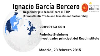 Ignacio García Bercero TTIP ¿dónde estamos [upl. by Cailly]