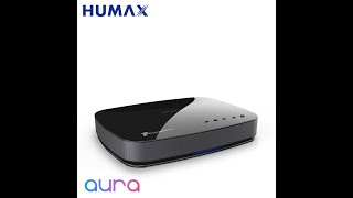 Humax FVPAURA4KGTR1TB 1TB 1000GB 4K Freeview Play Android TV Recorder UNBOXING [upl. by Alita621]