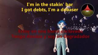 Saturnz Barz Gorillaz Letra espingl [upl. by Sivla]