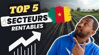 Investir au Cameroun 🇨🇲 TOP 5 des SECTEURS rentables en 2023 [upl. by Eanil]