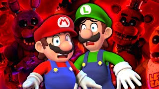 MARIO IN ANIMATRONIC HORROR REMAKE Chapter 1  MARIO THE MUSIC BOX MEETS FIVE NIGHTS AT FREDDYS [upl. by Clapper]