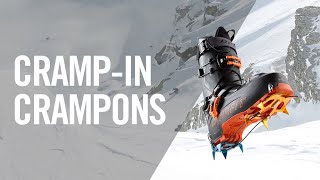 CRAMPIN CRAMPONS  Revolutionary Crampons for fast transitions  Product presentation  DYNAFIT [upl. by Ecurb]