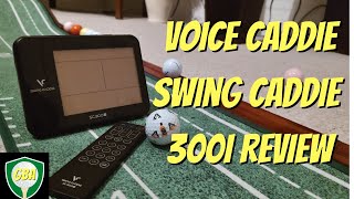 Voice Caddie Swing Caddie SC300I Golf Ball Launch Monitor Review [upl. by Noremac]