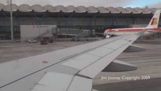 IBERIA A319  Takeoff  Despegue Madrid Barajas [upl. by Vita]