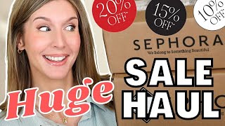 HUGE SEPHORA SALE HAUL  Spring VIB Sale 2022 [upl. by Einnel700]