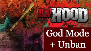 ROBLOX  DA HOOD  GOD MODE  UNBAN  OP SCRIPT [upl. by Norling869]