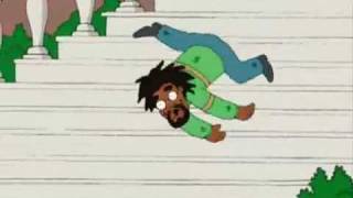 YouTube Family Guy  Falling Down Stairs Clip [upl. by Eirolam]