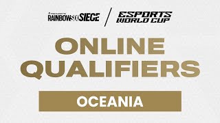 Rainbow Six Siege  Closed Qualifiers  Oceania  Esports World Cup 2024 [upl. by Kemme442]