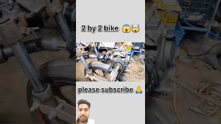 2 x 2 bike home made 🤯🔥 automobile ytshorts crazyrestoration vlog splendorman shortsfeed [upl. by Ococ]