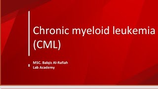 Chronic myeloid leukemia CML 🩸 [upl. by Komara]