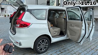 Maruti Suzuki Ertiga ZXI 2024❤️ Ertiga Top Model  Ertiga Reallife Review [upl. by Litta]