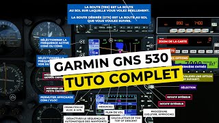 Tutoriel complet du Garmin GNS 530 pour MSFS 2020 [upl. by Ailegna]