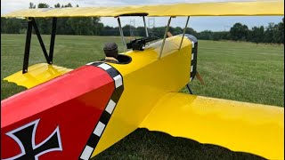 Fokker D7 Demo Flight [upl. by Erodeht]