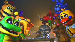 SFM FNaF Rockstar vs Mediocre Melodies [upl. by Pandora377]