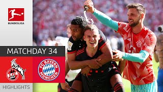 Bayern Makes The Incredible Happen  1 FC Köln  Bayern München  Highlights  MD 34 – Buli 2223 [upl. by Heall]