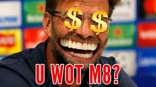 JURGEN KLOPP BUYS NEW TEETH  SLASH FOOTBALL [upl. by Boutis500]