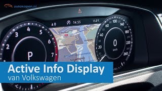 Impressie Volkswagen Active Info Display  Autokopennl [upl. by Reifel]