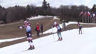 2024 American Birkebeiner 30K Elite Classic Highlights [upl. by Holihs]