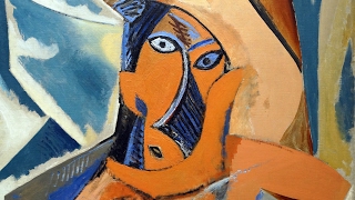 Picasso Les Demoiselles dAvignon [upl. by Ynehpets]