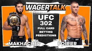 UFC 302 Makhachev vs Poirier Full Card Picks Predictions amp Best Bets  UFC 302 Breakdowns [upl. by Kirstin]