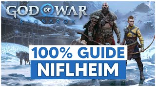 God of War Ragnarök  NIFLHEIM 100 Guide ALL Collectible Locations [upl. by Irita334]