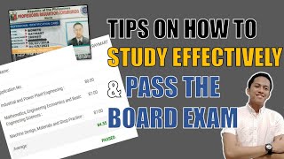 TIPS ON HOW TO STUDY EFFECTIVELY AND PASS THE BOARD EXAM [upl. by Booth]