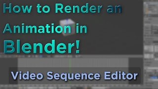 How to Render an Animation in Blender [upl. by Annaehs]