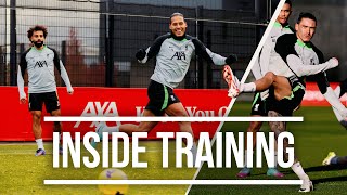 Inside Training GOALS GALORE from Nunez amp AlexanderArnold  Liverpool FC [upl. by Asli169]