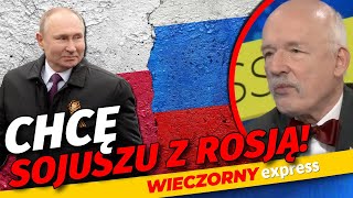 Janusz KorwinMikke SZOKUJE Ukraina jest WIĘKSZYM WROGIEM niż Rosja [upl. by Valeria]