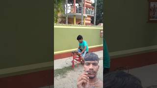 Ghareeb Beta ka Bicycle Ka tyre l emotional video l shorts san3m [upl. by Acinehs406]