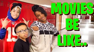 MOVIES BE LIKE  FUNNY KIDS SKIT  BY SKITS4SKITTLES [upl. by Aiksa]