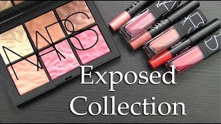 NARS EXPOSED Spring 2019 Collection Swatches Application amp Review [upl. by Anire981]