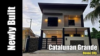 Newly Built House for sale in Catalunan Grande Davao City A 100 sqm Lot Area just for you [upl. by Salvatore]