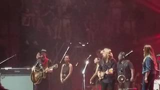 Justin Timberlake with Chris Stapleton quotFire Awayquot at Pilgrimage Festival 92317 [upl. by Brandea]