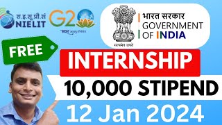 Government Launched 2024 Learning  Internship Program amp Get Stipend 10000 Students Work From Home [upl. by Krispin]