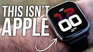 Amazfit Active InDepth Review  The BEST Apple Watch Alternative Under 150 [upl. by Ahsitneuq295]