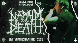 NAPALM DEATH  LIVE NANTES DEATHFIST 2020  WAREHOUSE  HD  FULL SET  MULTI CAM 28022020 [upl. by Atinoj356]