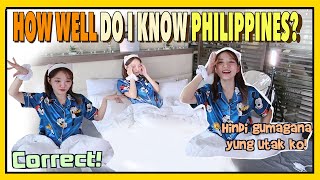 CHALLENGE HOW WELL DO I KNOW PHILIPPINES  DASURI CHOI [upl. by Winna294]