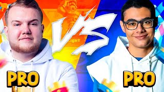 Pro vs World Champion Mohamed Light vs Surgical Goblin  Clash Royale [upl. by Aicelav]