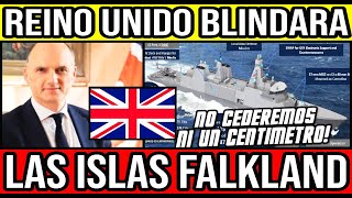 Reino Unido BLINDARA las Falkland 🇨🇱 Chile Valparaiso ViñaDelMar BioBio GranSantiago [upl. by Eiramlatsyrc]