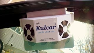 Kulcar Solar Powered Car Ventilator Review and Installation [upl. by Oirrad]