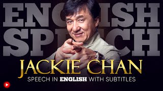 Jackie Chans struggle with English and how he learned it jackiechan english funny [upl. by Anirrak559]