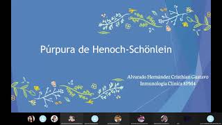 Púrpura de Henoch Schonlein [upl. by Allevon]